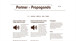 Desktop Screenshot of partner-propaganda.de